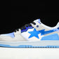 A Bathing Ape Bape SK8 Sta ‘Blue White’
