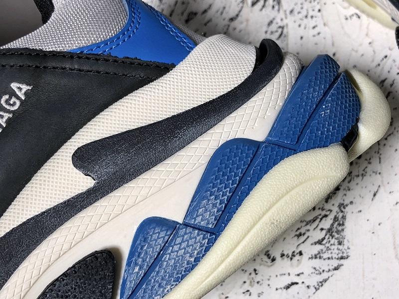 Triple S Sneaker "Blue Black"