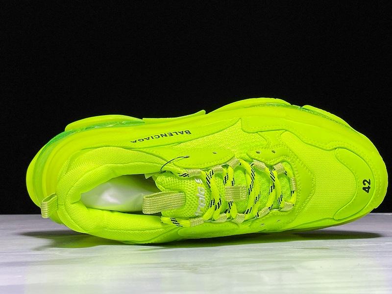 Triple S Sneaker "Fluo Yellow"