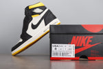 AJ1 Retro High "Not for Resale" Varsity Maize