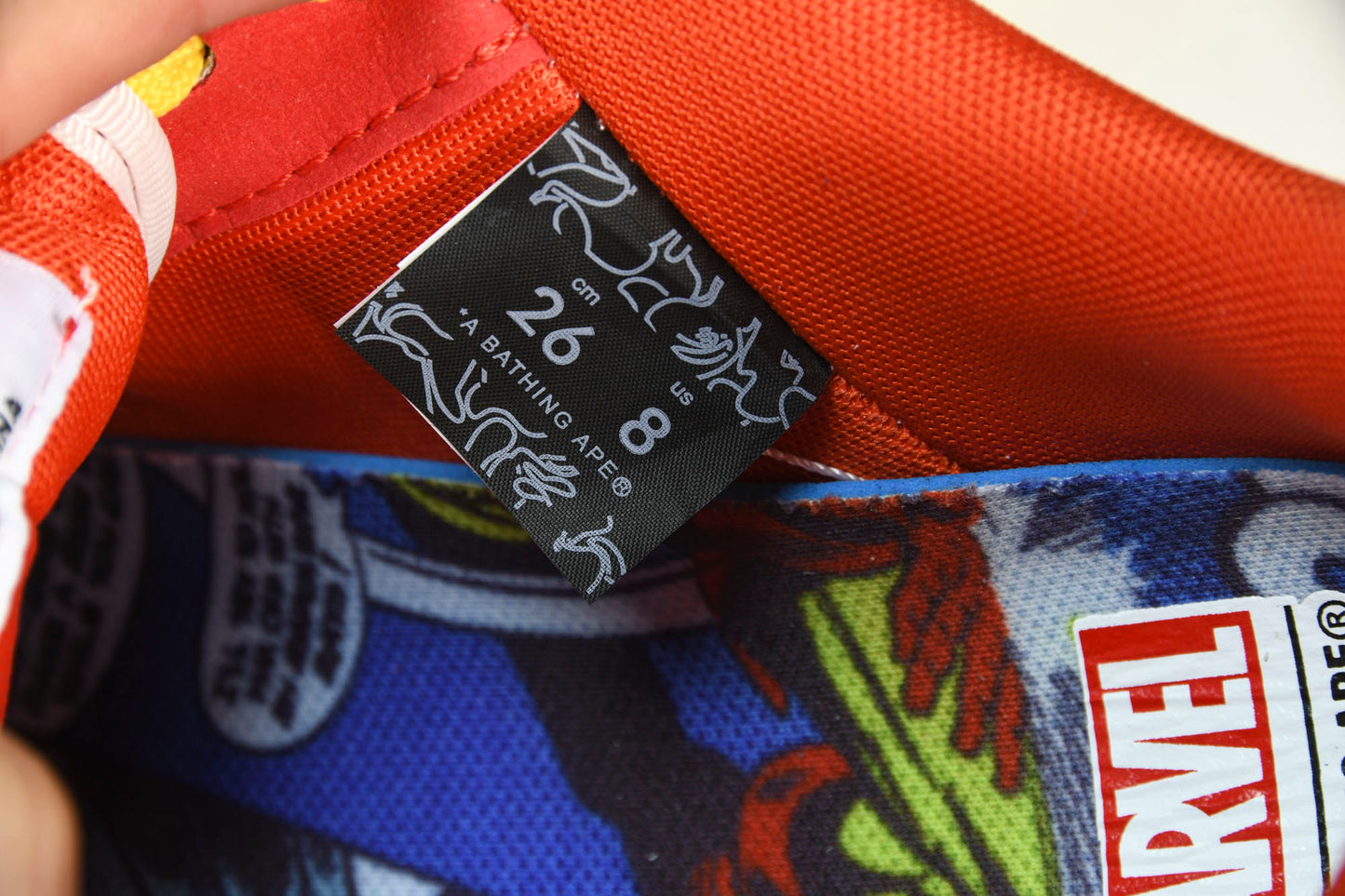 A Bathing Ape Bape Sta x Mrvl 'Irøn Man'