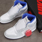 AJ1 Retro High Zoom White Racer Blue