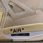 Off-White AJ4 Retro Sail