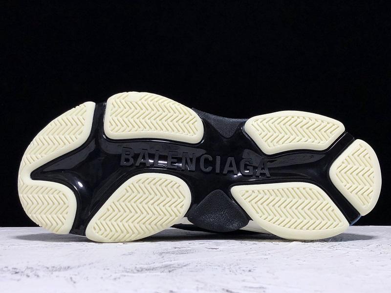 Triple S Sneaker "Blue Black"
