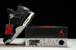 AJ4 Retro 'Black Canvas'