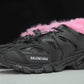 Track Trainer 'Faux Fur - Black Pink'