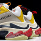 Triple S Sneaker "White Yellow"