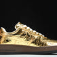 Louis Vuittоп x AF1 by Virgil Abloh 'Metallic Gold' (With Special Case)