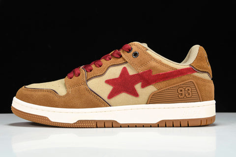 A Bathing Ape Bape SK8 Sta ‘Wheat Red’