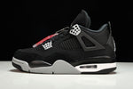 AJ4 Retro 'Black Canvas'