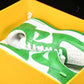 Louis Vuittоп x AF1 by Virgil Abloh 'Green' (With Special Case)