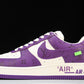 Louis Vuittоп x AF1 by Virgil Abloh 'Purple' (With Special Case)