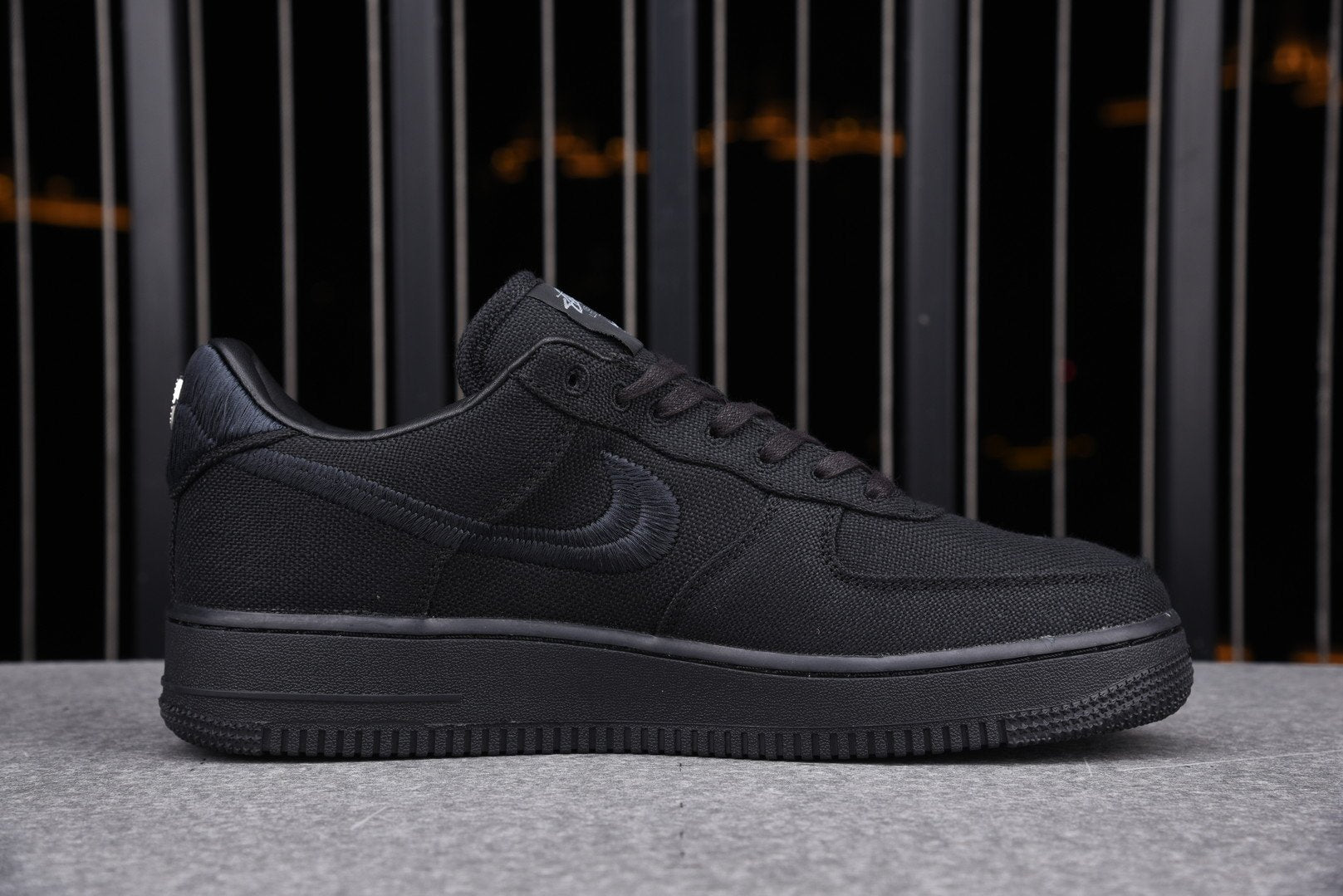 Stussy AF1 Low 'Triple Black'