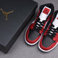 AJ1 Mid ‘Chicago Black Toe’