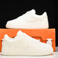 Louis Vuittоп x AF1 by Virgil Abloh 'White' (With Special Case)