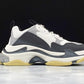 Triple S Sneaker "White Grey Black"