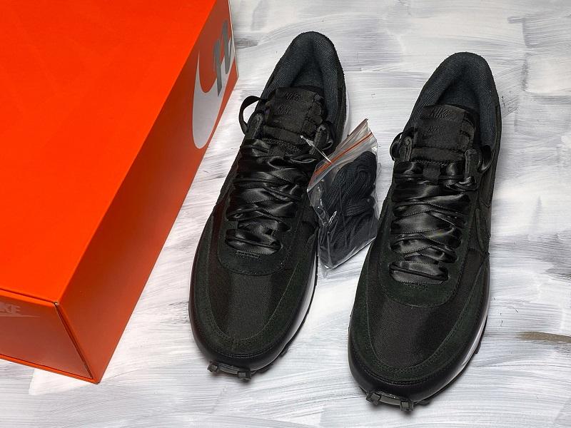 Sacai LD Waffle Black Nylon