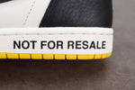 AJ1 Retro High "Not for Resale" Varsity Maize