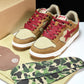 A Bathing Ape Bape SK8 Sta ‘Wheat Red’