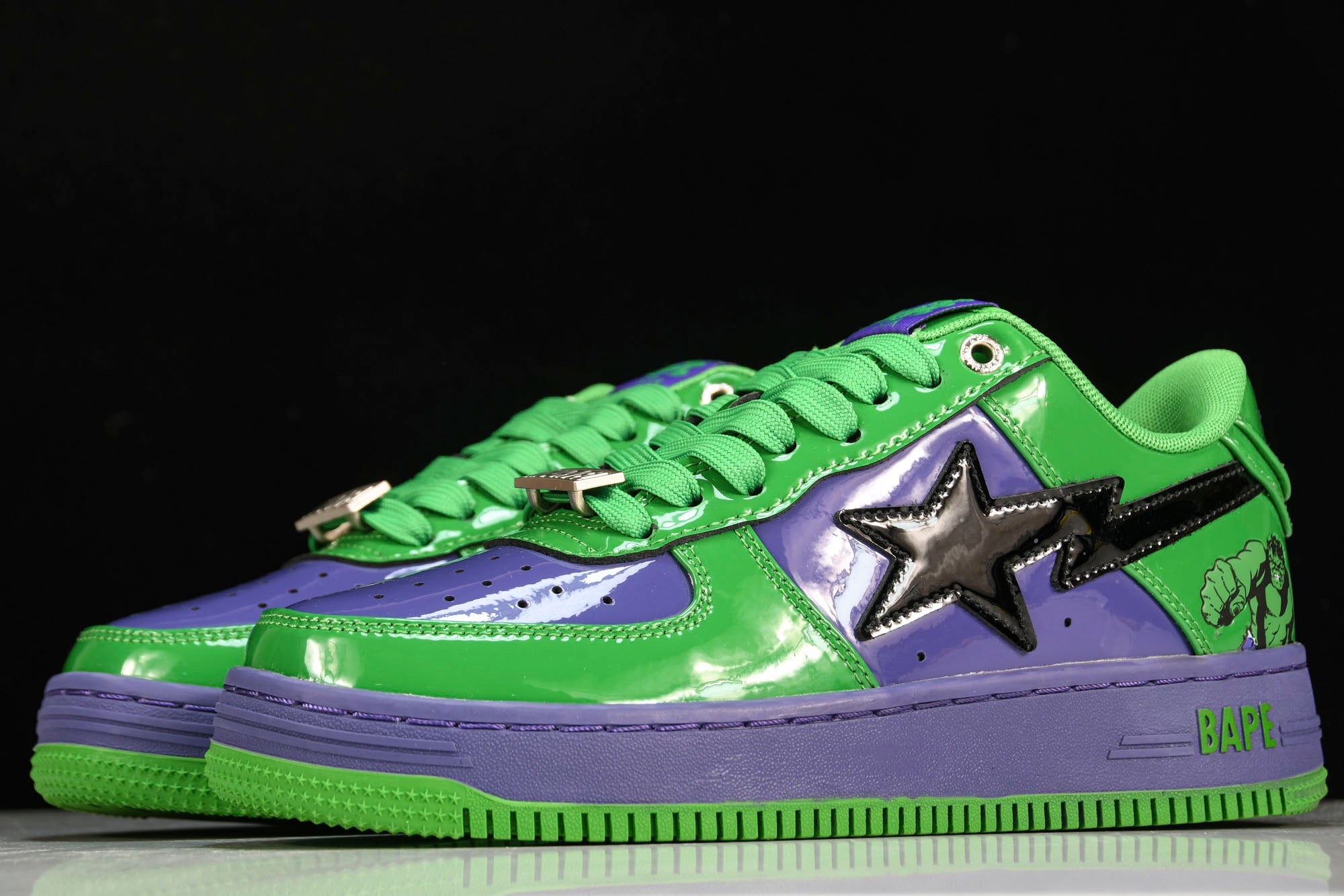 A Bathing Ape Bape Sta x Mrvl 'Hūlk'