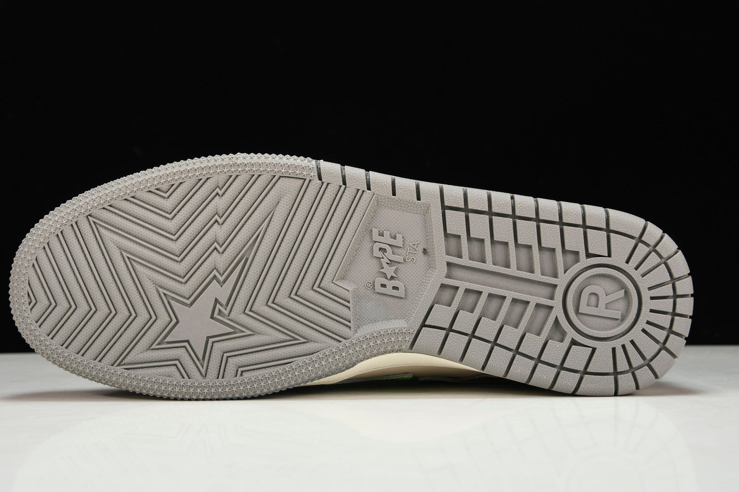 A Bathing Ape Bape SK8 Sta ‘Grey Green’