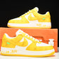 Louis Vuittоп x AF1 by Virgil Abloh 'Yellow' (With Special Case)