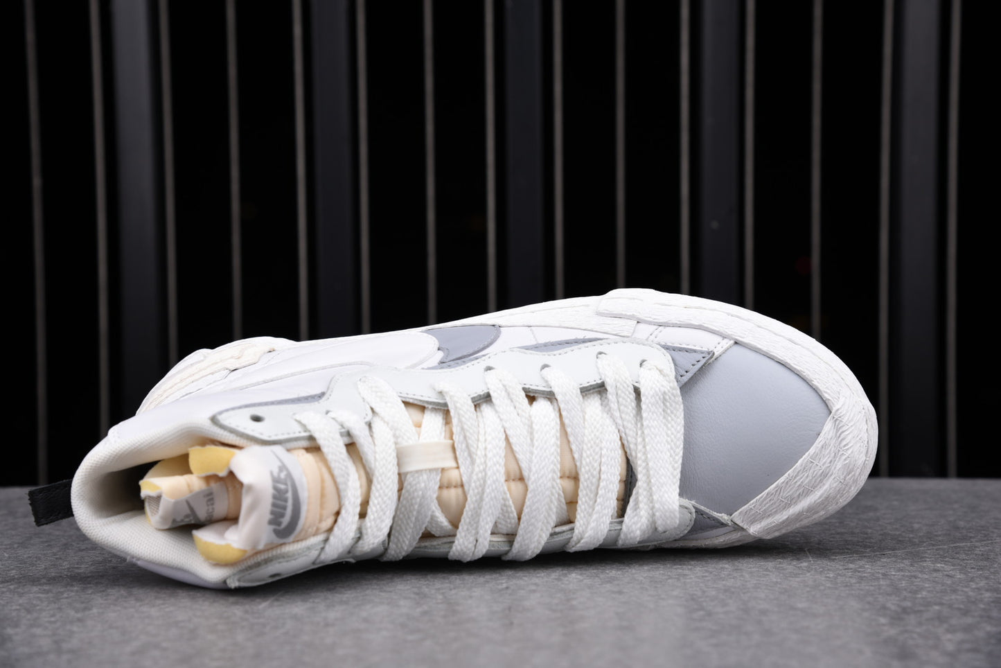 Sacai x Blzr Mid 'White Grey'