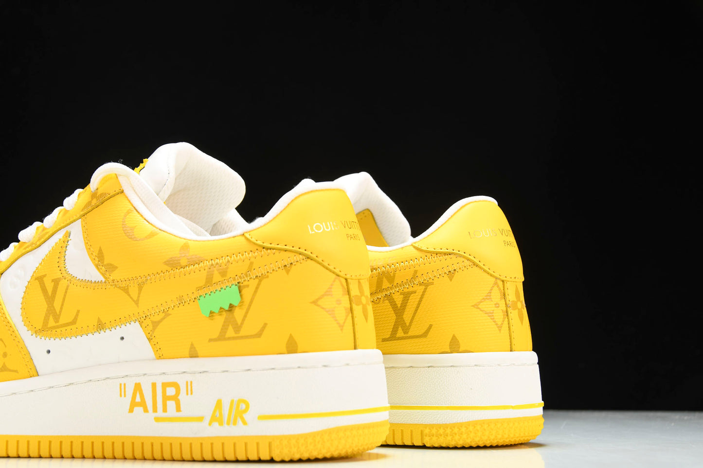 Louis Vuittоп x AF1 by Virgil Abloh 'Yellow' (With Special Case)
