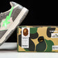 A Bathing Ape Bape SK8 Sta ‘Grey Green’
