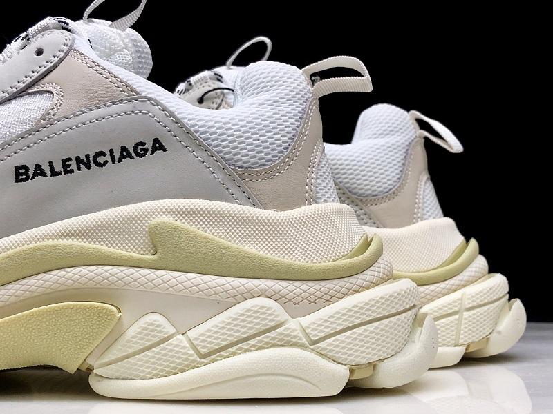 Triple S Sneaker "White Tan"