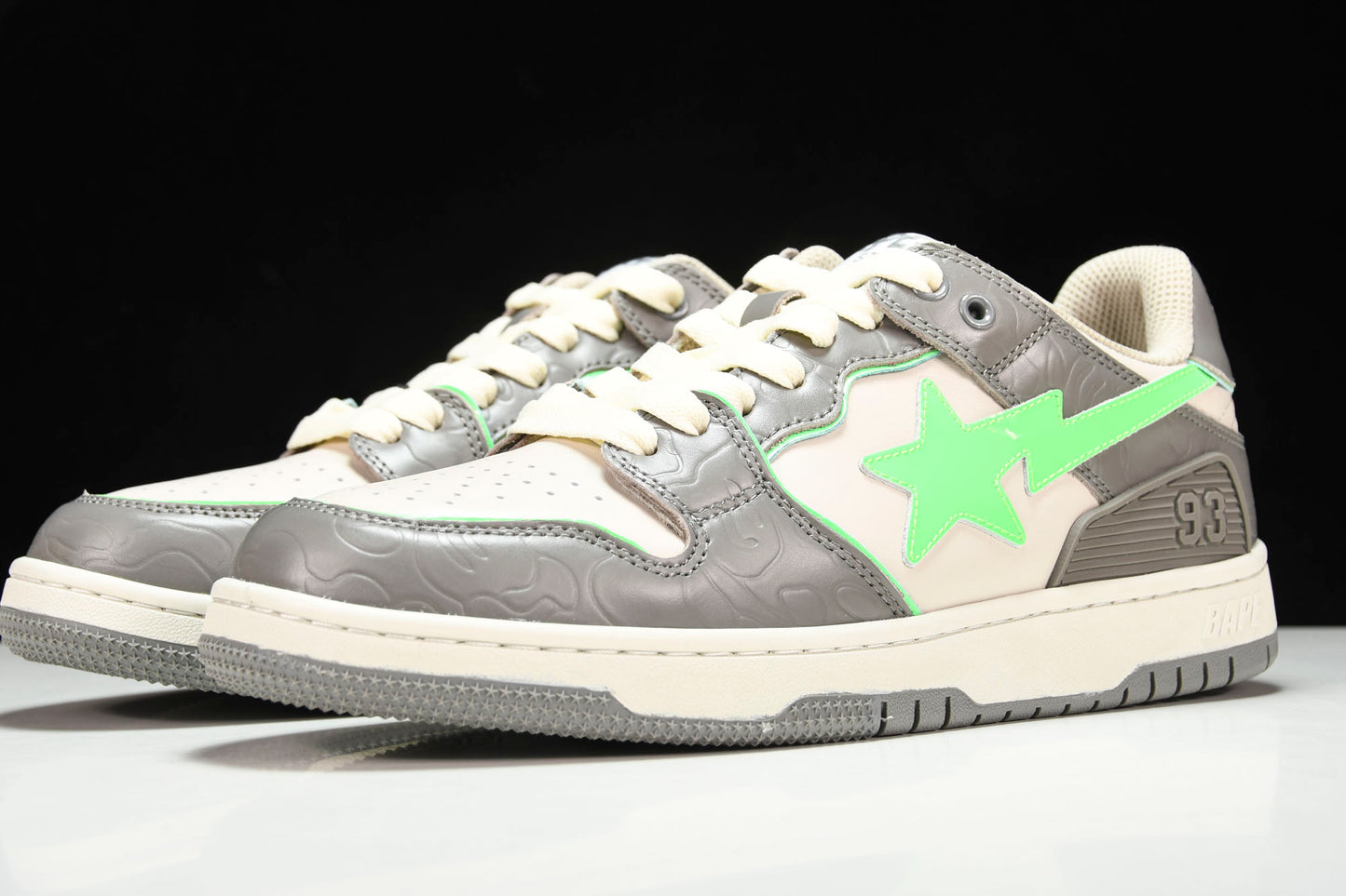 A Bathing Ape Bape SK8 Sta ‘Grey Green’