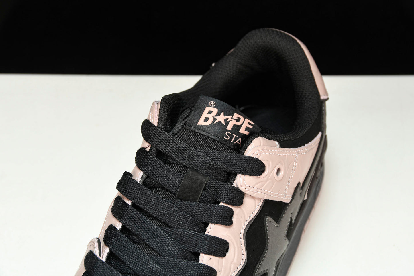 A Bathing Ape Bape SK8 Sta ‘Dirty Pink Black’