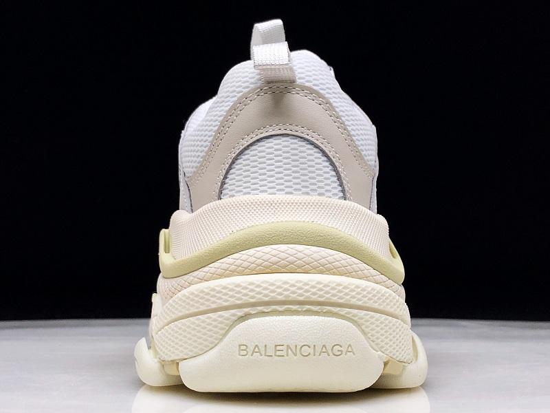 Triple S Sneaker "White Tan"