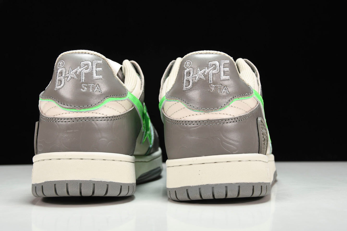 A Bathing Ape Bape SK8 Sta ‘Grey Green’