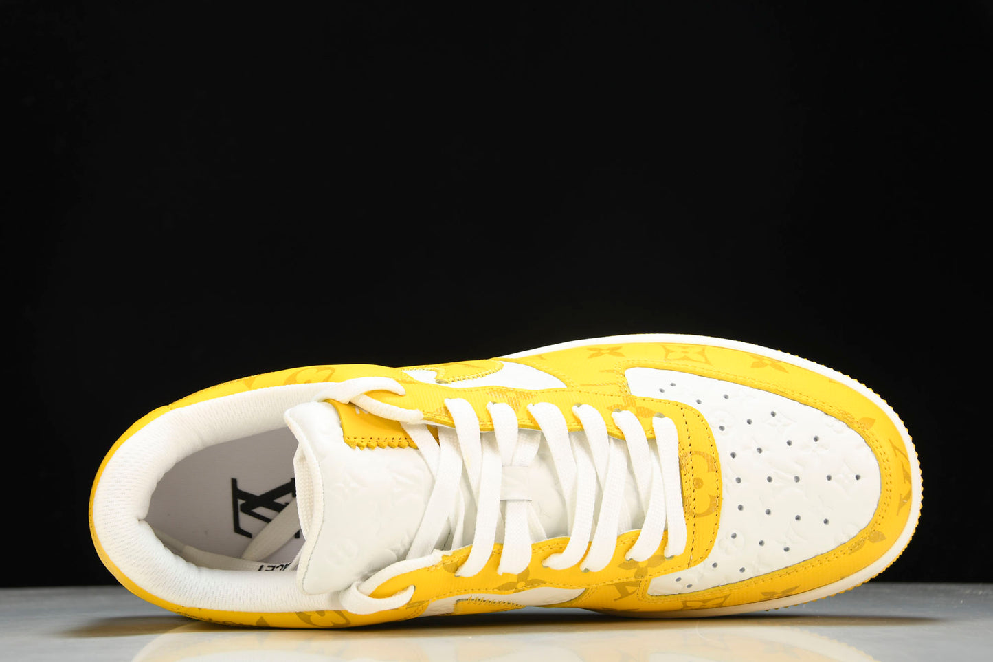 Louis Vuittоп x AF1 by Virgil Abloh 'Yellow' (With Special Case)