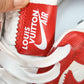 Louis Vuittоп x AF1 by Virgil Abloh 'Red White'