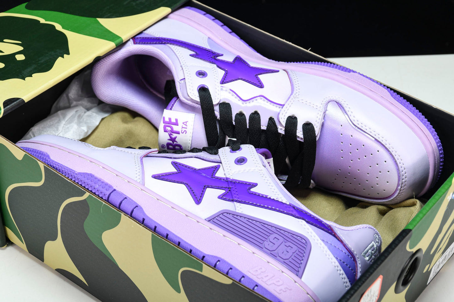 A Bathing Ape Bape SK8 Sta ‘Purple’