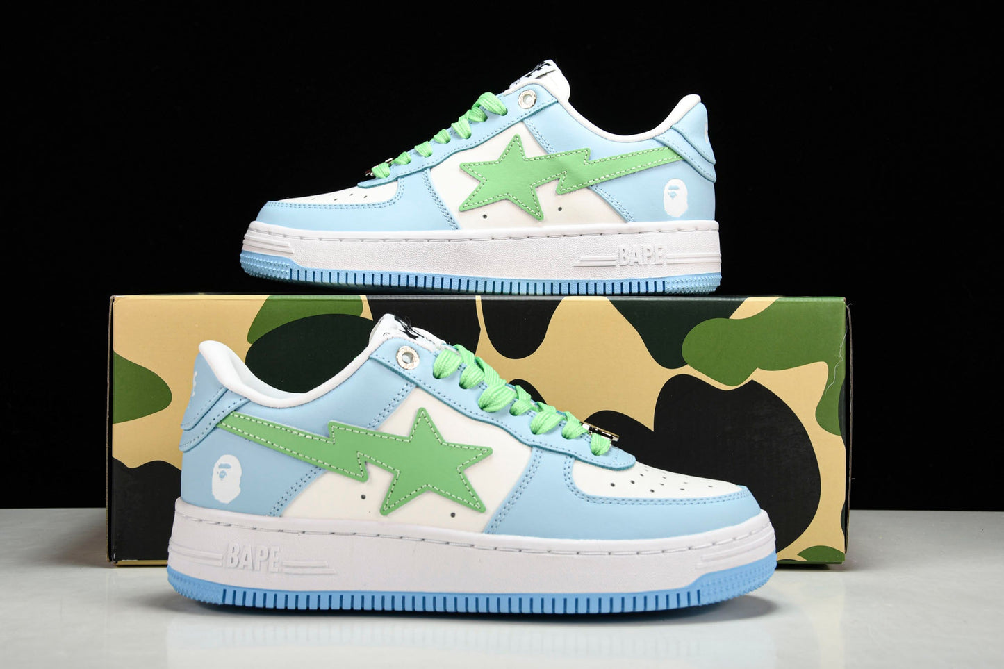 A Bathing Ape Bape Sta ‘Pastel Pack - Sax'