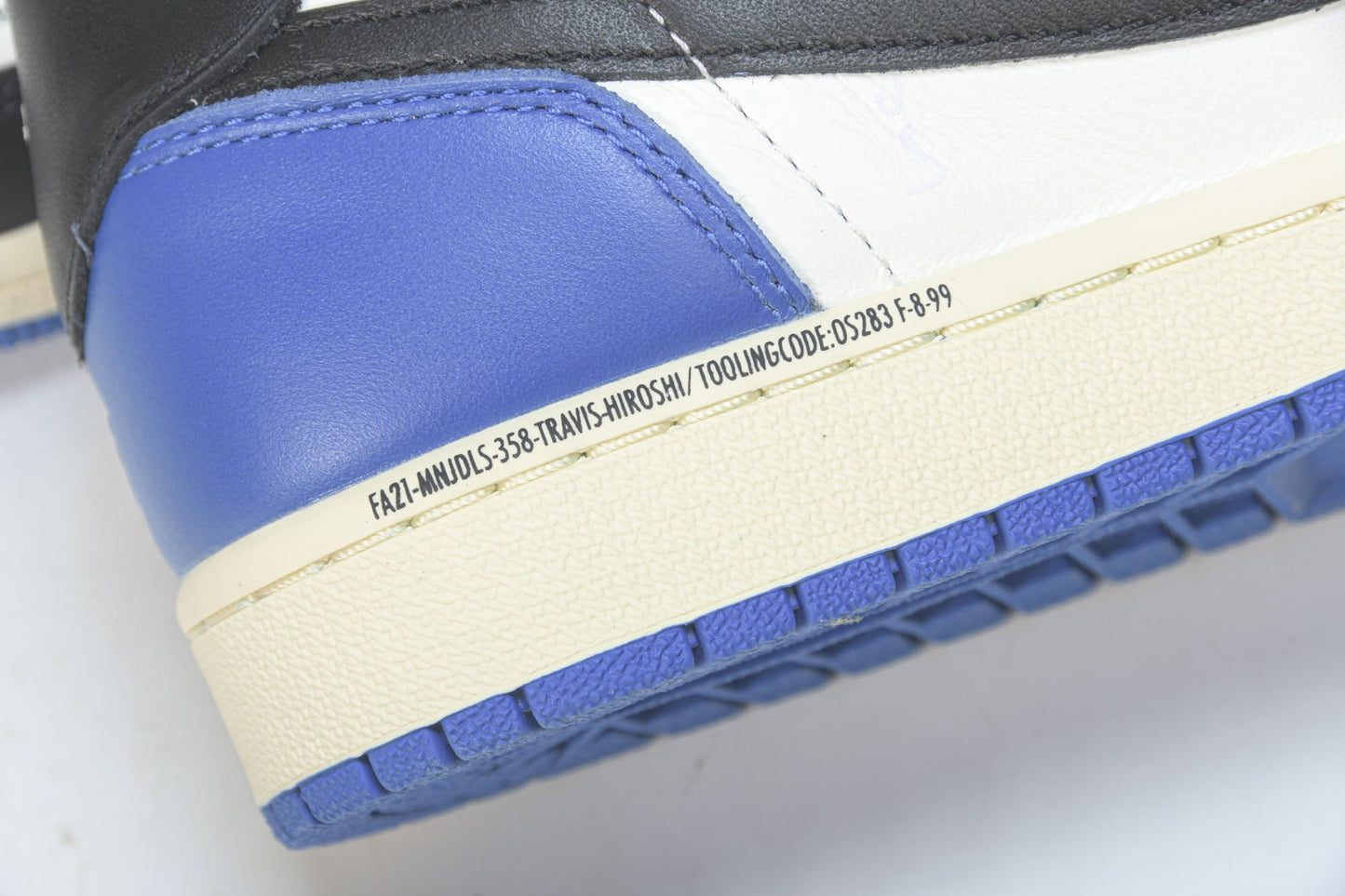 Travis Scott AJ1 Low x Fragment ‘Military Blue’