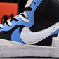 Sacai x Blzr Mid 'Black Blue'