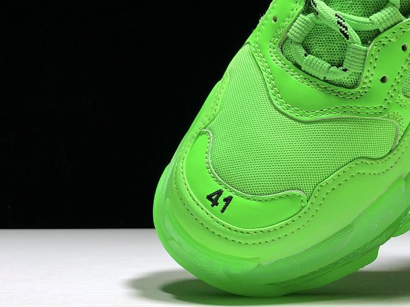 Triple S Sneaker "Fluo Green"