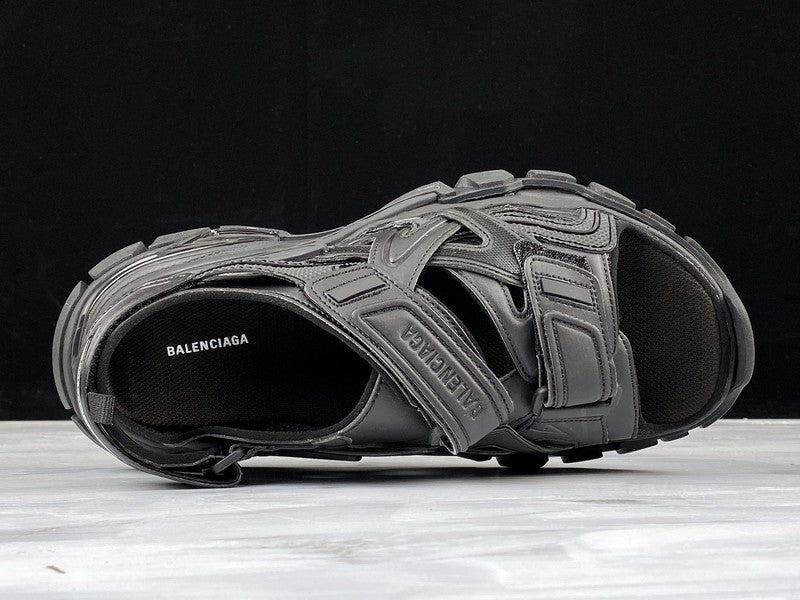 Track Sandal 'Triple Black'