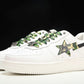 A Bathing Ape Bape Sta ‘White ABC Camo Green'