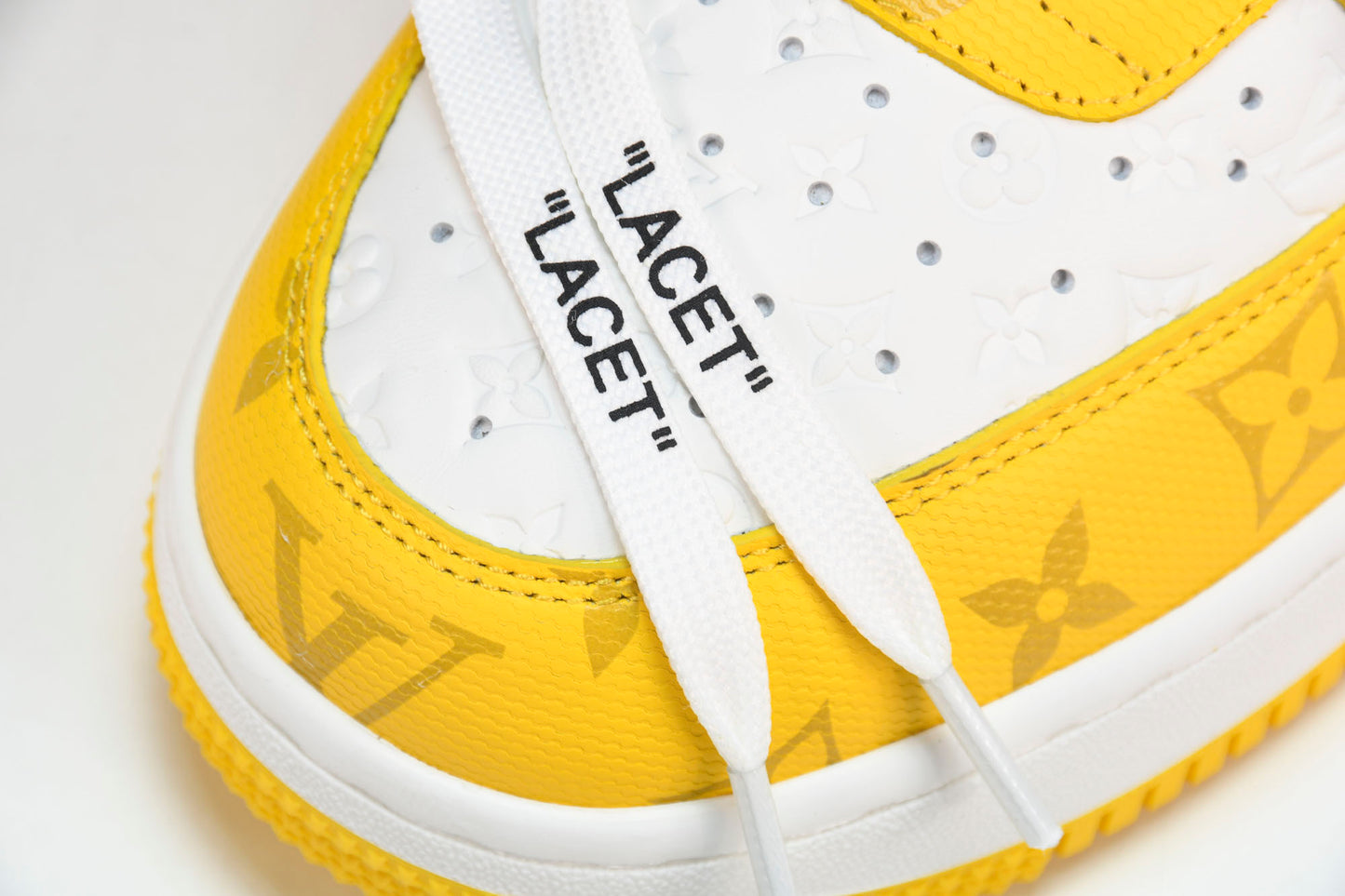 Louis Vuittоп x AF1 by Virgil Abloh 'Yellow' (With Special Case)