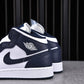 AJ1 Mid GS ‘Obsidian’