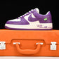 Louis Vuittоп x AF1 by Virgil Abloh 'Purple' (With Special Case)
