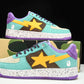A Bathing Ape Bape Sta 'Brown Yellow'