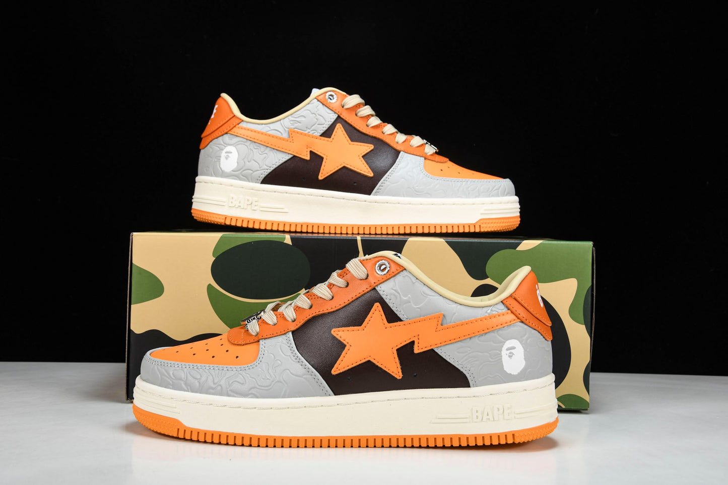 A Bathing Ape Bape Sta M2 ‘Orange'