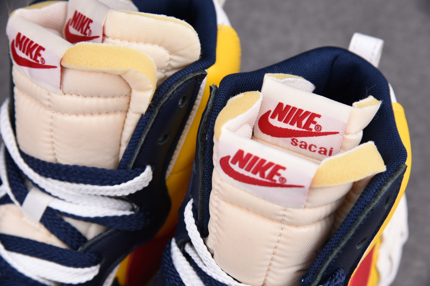 Sacai x Blzr Mid 'Maize Navy'