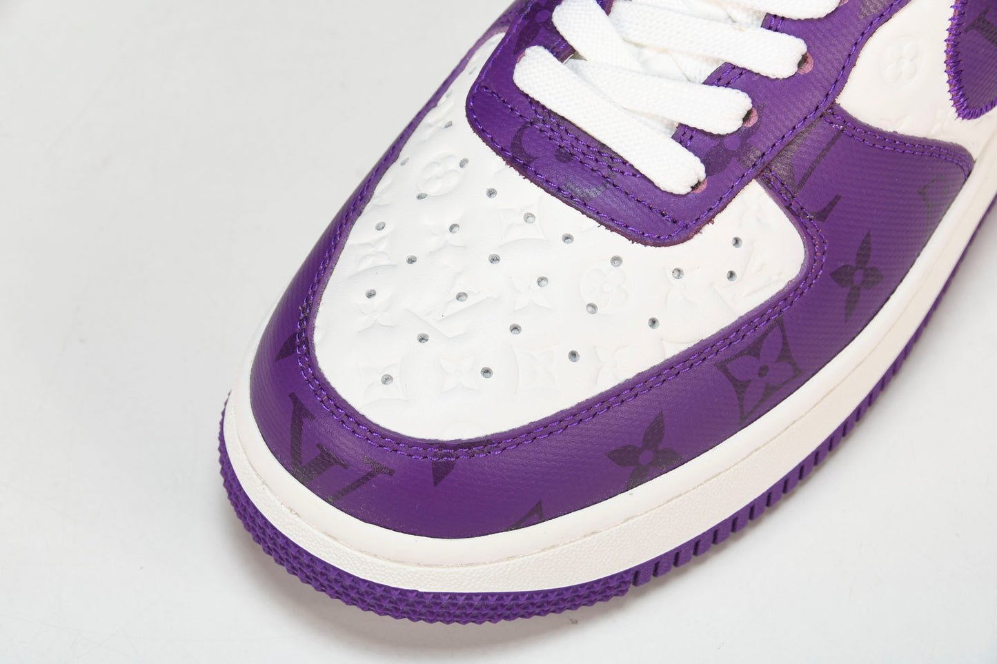 Louis Vuittоп x AF1 by Virgil Abloh 'Purple' (With Special Case)